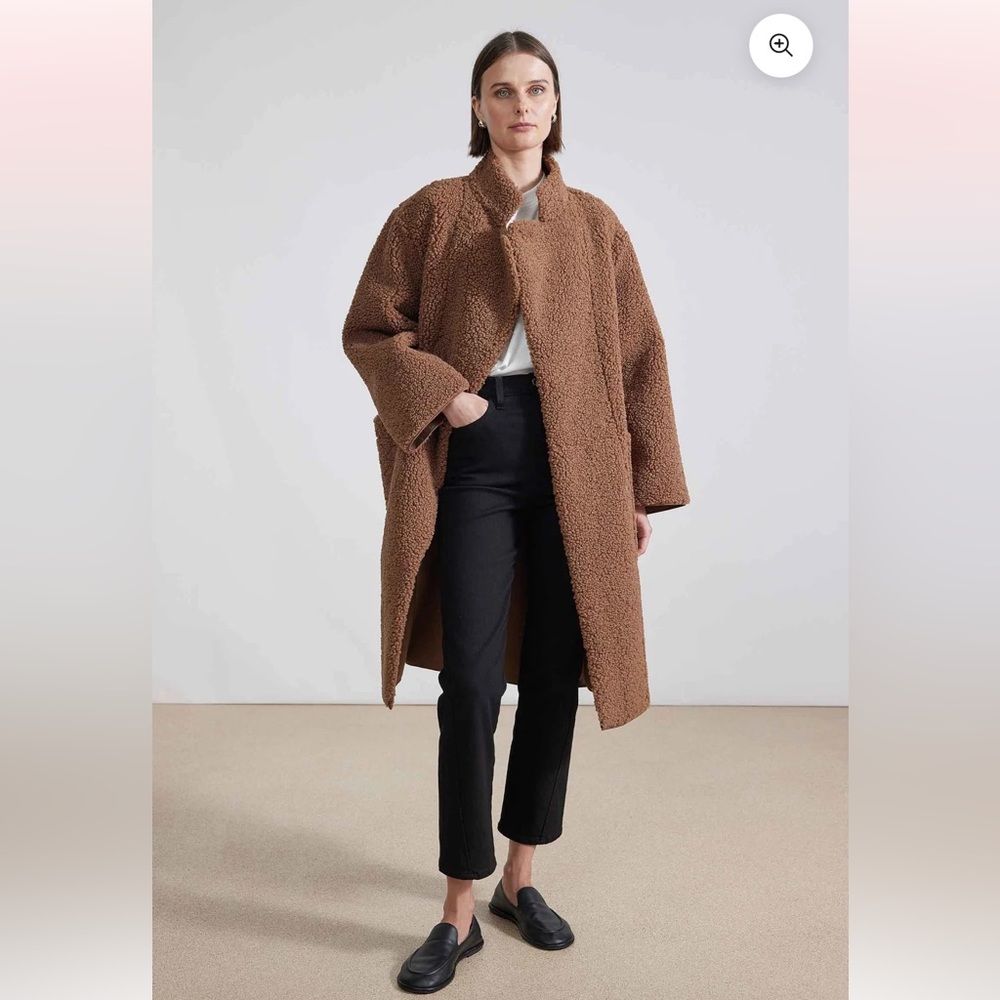 NWT Apiece Apart Cloudwalk coat in Camel